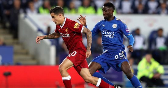 ليفربول يتعادل مع ليستر سلبيًا بالشوط الأول فى غياب صلاح