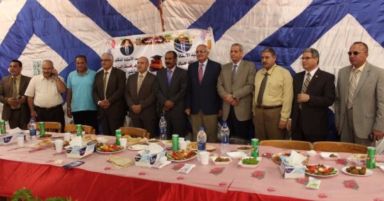 حفل إفطار لاستقبال الطلاب الجدد بجامعة المنصورة