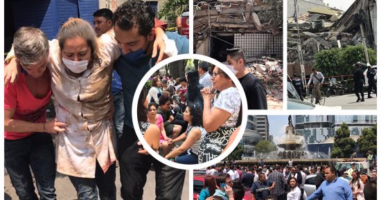 بالصور.. زلزال المكسيك يوحد نجوم كرة القدم