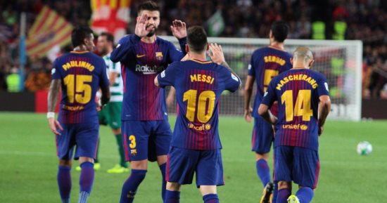 شاهد.. برشلونة يتفوق على إيبار 0/2 فى الشوط الأول للدورى الإسبانى