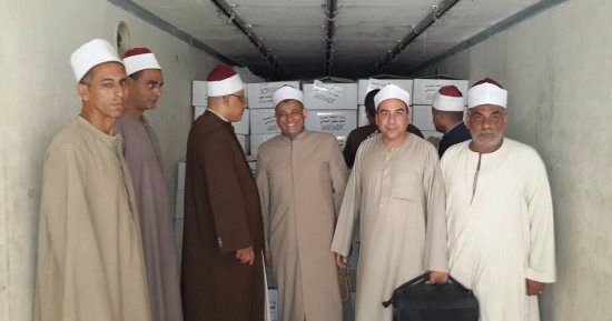بالصور.. أوقاف أسيوط تتسلم 10 أطنان لحوم أضاحى لتوزيعها على الأسر الفقيرة