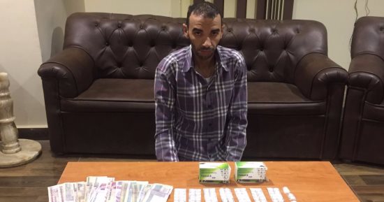 سقوط هارب من المؤبد قبل ترويجه أقراصا مخدرة فى الخانكة بالقليوبية