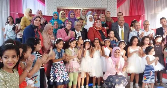 بالصور.. النائبة أمل زكريا تنظم احتفالية لتكريم البراعم بالبحيرة