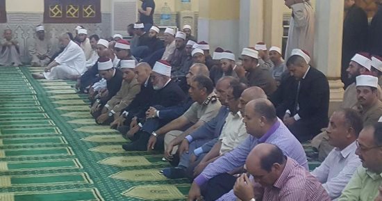 محافظ القليوبية يشهد الاحتفال برأس السنة الهجرية بمسجد ناصر بمدينة بنها 