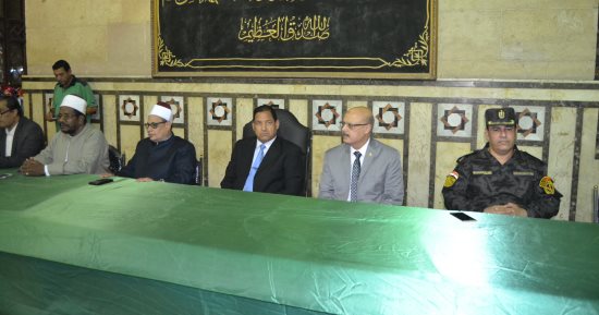 محافظ الغربية يحضر احتفالية الأوقاف بالعام الهجرى الجديد فى المسجد الأحمدى