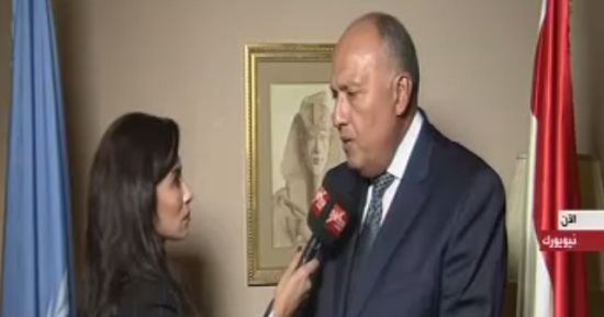 بالفيديو.. سامح شكرى: كلمة الرئيس السيسى أمام الأمم المتحدة غير تقليدية