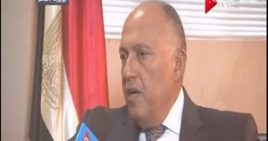 سامح شكرى: المساعدات الأمريكية ليست منحة ولكنها لتحقيق مصلحة الطرفين