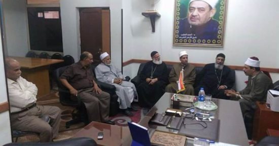 وفد كنائسى بالبحر الأحمر يزور المنطقة الأزهرية للتهنئة بالعام الهجرى 