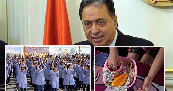 "الصحة" تفحص 61 مصنعا تقدمت لتوريد الوجبة المدرسية لـ"التعليم" .. أحمد عماد: 28 مصنعا استوفت الشروط و12 اعتذرت عن التفتيش.. الرقابة على الأغذية: الوجبة لم تكن سببا فى التسمم.. ونفاضل بين البسكويت وقطعة باتيه