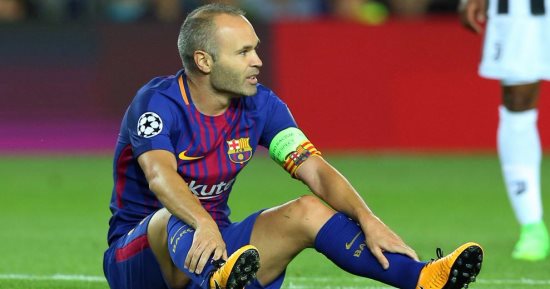 برشلونة يقترب من تجديد عقد إنييستا لمدة عامين
