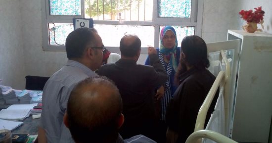 لجنة جامعة بنها تزور مدرسة زويل وتؤكد جاهزيتها للعام الدراسى الجديد