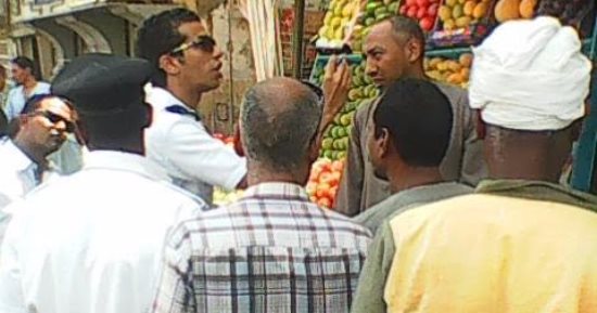ضبط 138 مخالفة فى حملات بوسط مدينة الأقصر خلال 24 ساعة