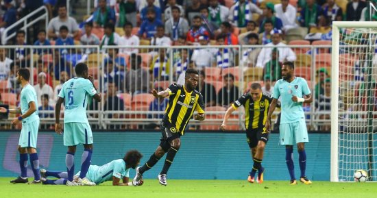 اتحاد جدة يتعادل مع الهلال بمشاركة كهربا فى قمة السعودية