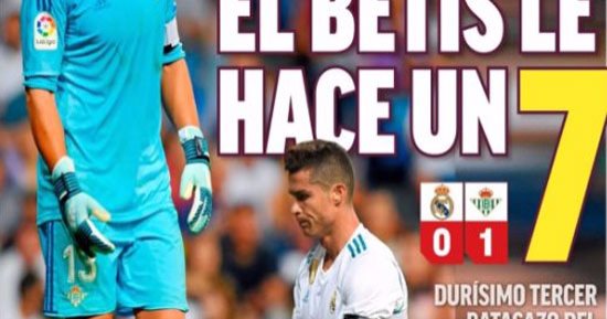 مباراة ريال مدريد وريال بيتيس فى عيون الصحافة الإسبانية.. فرحة وشماتة