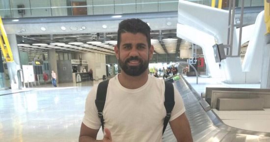 كوستا يصل مدريد لإتمام انتقاله إلى أتلتيكو 