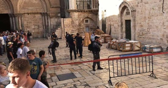 ترتيبات خاصة للأسبوع المقدس في كنيسة القيامة بالقدس واستمرار الصلوات رغم قيود الحرب