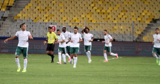 المصرى يتفوق على الزمالك بهدف نظيف فى الشوط الأول