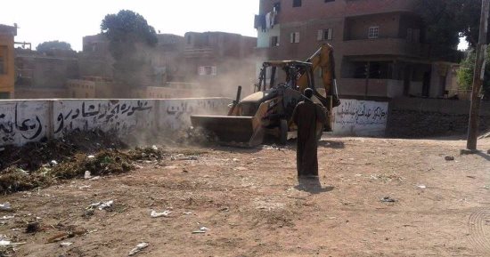 بالصور .. حملات نظافة وتجميل وتطوير شوارع مركز طما بسوهاج