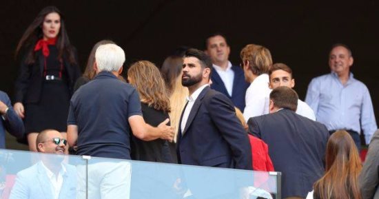 شوط سلبى بين أتلتيكو مدريد وإشبيلية بحضور دييجو كوستا