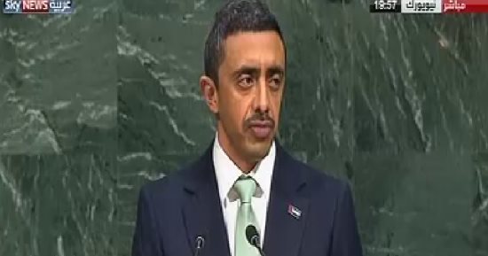 وزير الخارجية الإماراتى: يؤسفنا ما تقوم به بعض الدول من الترويج للإرهاب