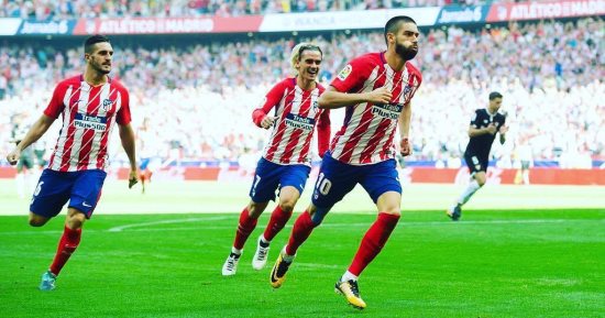 بالفيديو.. أتلتيكو يرتقى لوصافة الدورى الإسبانى بثنائية فى إشبيلية