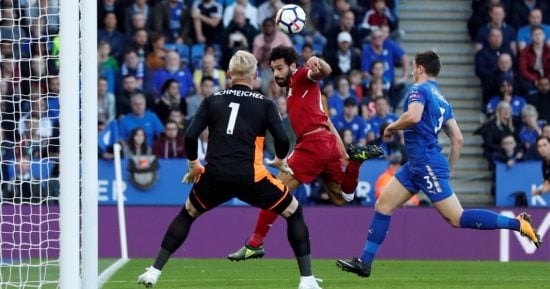 شاهد.. محمد صلاح يسجل هدف ليفربول الأول أمام ليستر من زاوية مستحيلة
