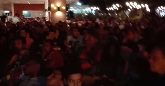 بالفيديو.. فرحة أعضاء الأهلى بالتقدم على الترجى