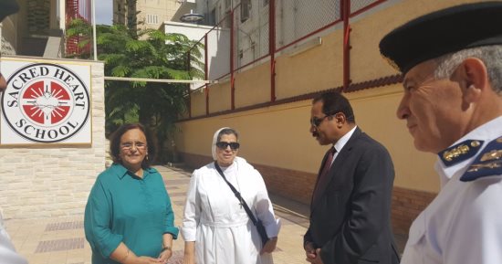 مدير أمن الإسكندرية يشدد على تعزيز الخدمات الأمنية فى جولة تفقدية بالمدارس