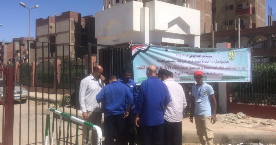 بالصور.. تشديد أمنى فى أول يوم دراسة بجامعة الأزهر فرع أسيوط 
