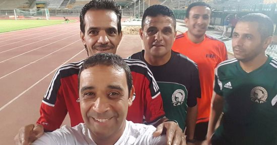 نجاح فاروق وعاشور ومجدى فى اختبارات الحكام