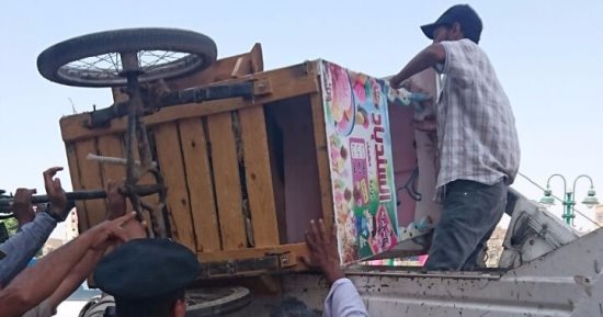 بالصور ..مديرية أمن قنا تشن حملة إزالات بمحيط المدارس وتمنع الباعة الجائلين