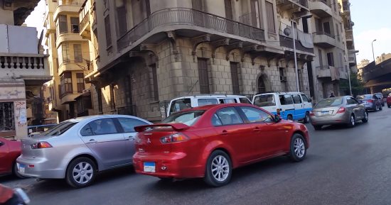 زحام مرورى بمحيط جامعة القاهرة وكوبرى 15 مايو بسبب زيادة الأحمال
