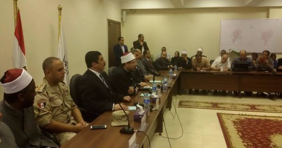 بالصور.. بدء مؤتمر وزير الأوقاف بأئمة بنى سويف