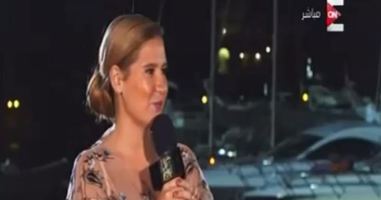 هنا شيحة لـ ON E: فستان ختام مهرجان الجونة السينمائى "مفاجأة"