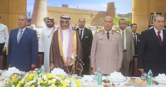 القنصلية السعودية بالسويس تقيم احتفالا بمناسبة اليوم الوطنى للمملكة