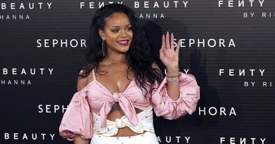 بالصور.. ريهانا تصل مدريد من أجل الترويج لـ"Fenty Beauty"