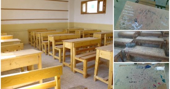 الديسك شايل كتير.. على تختة المدرسة أحاديث صامتة وذكريات محفورة وغش 