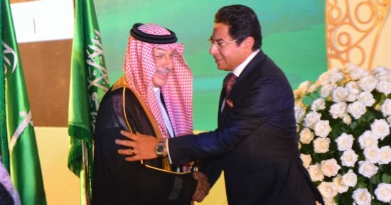 خالد أبو بكر يهنئ المملكة العربية السعودية بالعيد الوطنى الـ 87