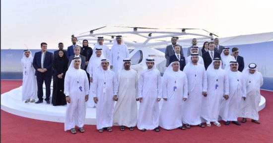 بالصور.. دبى تستعد لتشغيل التاكسى الطائر 