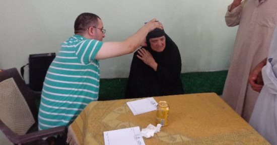 جامعة المنوفية تنظم قافلة للكشف والعلاج المجانى 