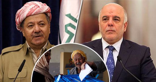الأكراد يتحدون المجتمع الدولى ويدلون بأصواتهم فى الاستفتاء على انفصال الإقليم عن العراق.. تركيا تجدد رفضها للتحرك وتعتبر نتائجه باطلة.. روحانى يؤكد دعم إيران للحكومة الاتحادية.. بغداد مهتمة بالنفط