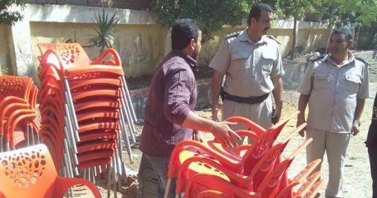 حملة لشرطة المرافق لتنفيذ قرارات إزالة بالجيزة
