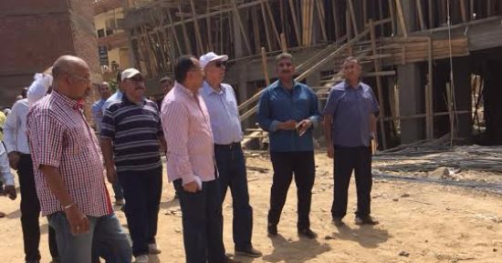 وزير الإسكان ومحافظ أسوان يتفقدان مشروع تطوير منطقة الصحابى​