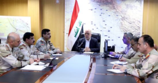 بالصور.. العبادى: تهجير وتهديد للمواطنين بالقوة للمشاركة باستفتاء كردستان
