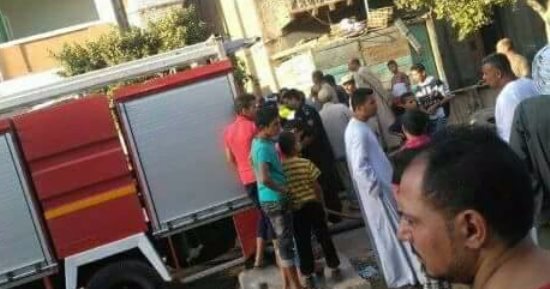 السيطرة على حريق بأحد المنازل دون خسائر بشريه بالمنيا