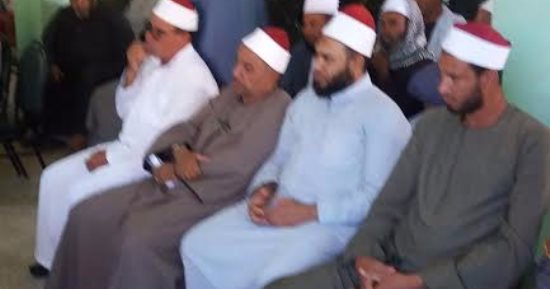 وكيل أوقاف الوادى الجديد يناقش استعدادات القطاع لاحتفالات العيد القومى