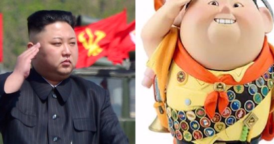 Totally looks like..  شخصيات كرتونية تتشابه مع رؤساء الدول.. زعيم كوريا "راسيل" فى Up.. بوتين و ماكرون الأبطال الجدد بـ "Toy Story".. ورجب أردوغان شبيه "سكار" الغدار فى الأسد الملك