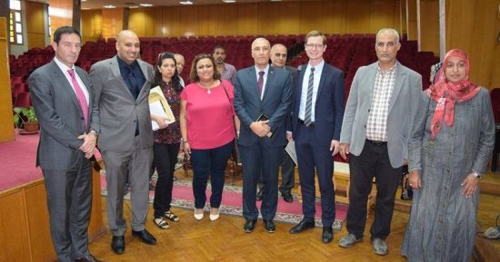 بالصور.. رئيس جامعة المنوفية يبحث التعاون مع سفارة ألمانيا الاتحادية 