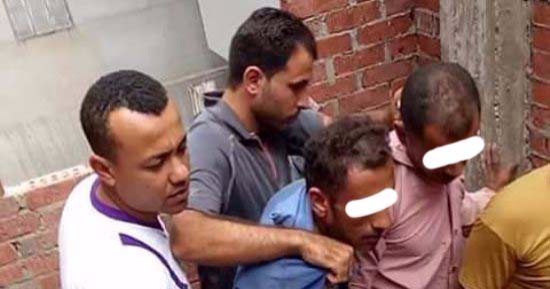 أهالى البراشية بدمياط يقبضون على لصين أثناء محاولتهما سرقة أحد المنازل