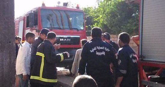 السيطرة على حريق مركز الفتح بعد امتداده إلى  10 منازل مجاورة